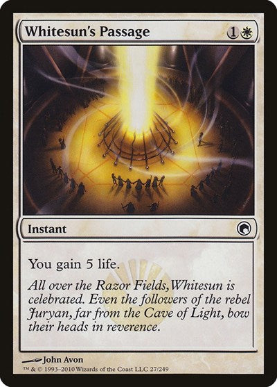 Whitesun's Passage [Scars of Mirrodin] | Exor Games Dartmouth