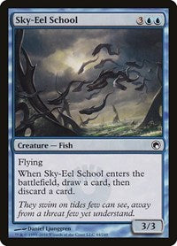 Sky-Eel School [Scars of Mirrodin] | Exor Games Dartmouth