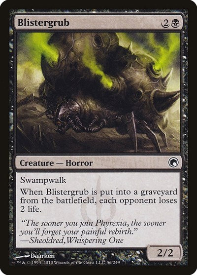 Blistergrub [Scars of Mirrodin] | Exor Games Dartmouth