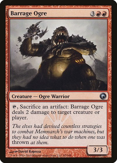 Barrage Ogre [Scars of Mirrodin] | Exor Games Dartmouth