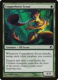 Copperhorn Scout [Scars of Mirrodin] | Exor Games Dartmouth