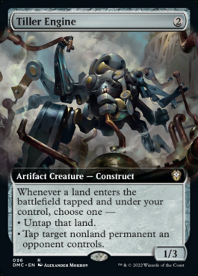 Tiller Engine (Extended Art) [Dominaria United Commander] | Exor Games Dartmouth