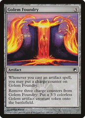 Golem Foundry [Scars of Mirrodin] | Exor Games Dartmouth