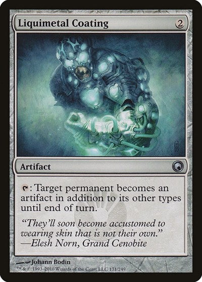 Liquimetal Coating [Scars of Mirrodin] | Exor Games Dartmouth