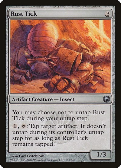 Rust Tick [Scars of Mirrodin] | Exor Games Dartmouth