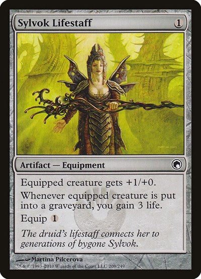 Sylvok Lifestaff [Scars of Mirrodin] | Exor Games Dartmouth