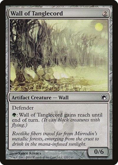 Wall of Tanglecord [Scars of Mirrodin] | Exor Games Dartmouth