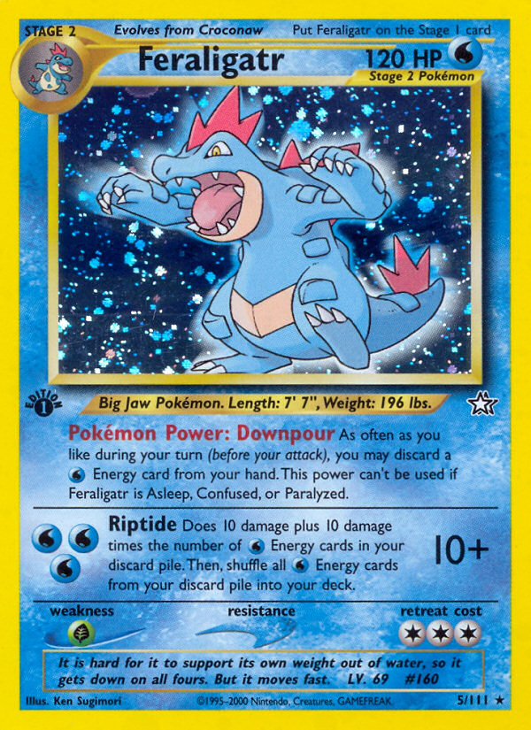 Feraligatr (5/111) [Neo Genesis 1st Edition] | Exor Games Dartmouth