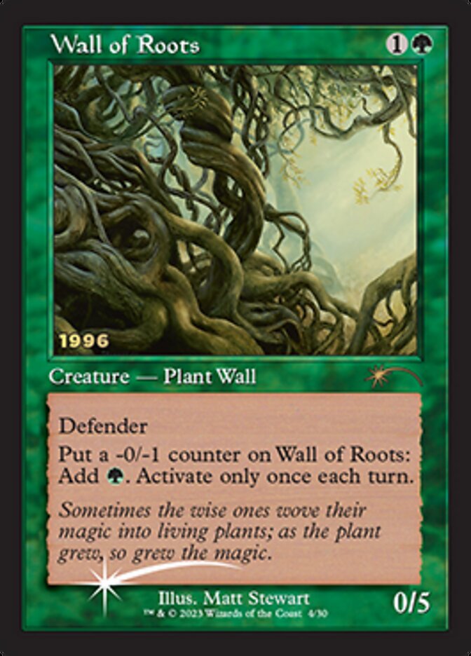 Wall of Roots [30th Anniversary Promos] | Exor Games Dartmouth