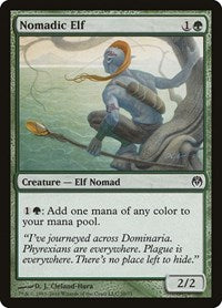 Nomadic Elf [Duel Decks: Phyrexia vs. the Coalition] | Exor Games Dartmouth