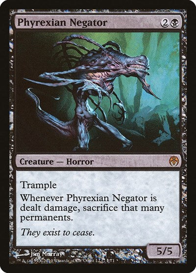 Phyrexian Negator [Duel Decks: Phyrexia vs. the Coalition] | Exor Games Dartmouth