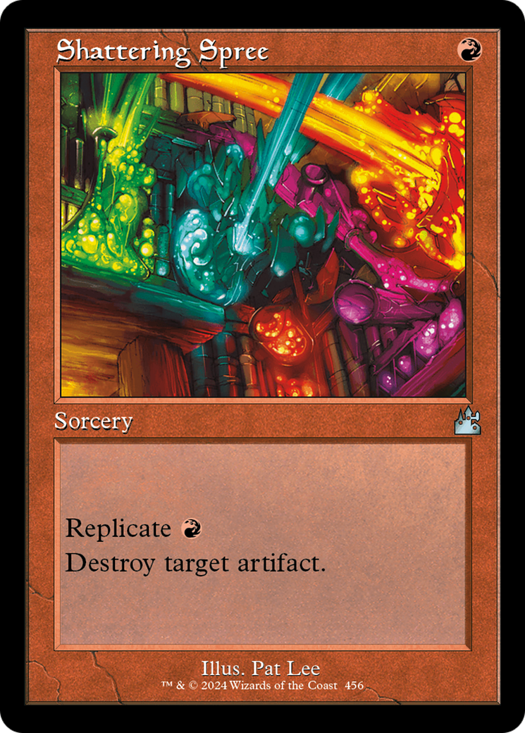 Shattering Spree (Retro Frame) [Ravnica Remastered] | Exor Games Dartmouth