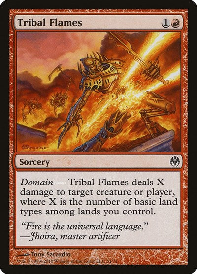 Tribal Flames [Duel Decks: Phyrexia vs. the Coalition] | Exor Games Dartmouth