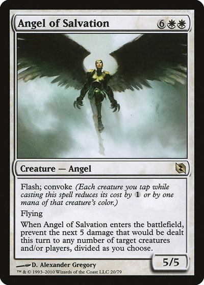 Angel of Salvation [Duel Decks: Elspeth vs. Tezzeret] | Exor Games Dartmouth