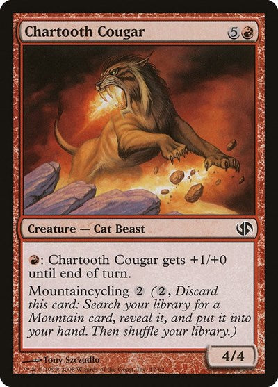 Chartooth Cougar [Duel Decks: Jace vs. Chandra] | Exor Games Dartmouth