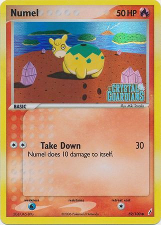 Numel (59/100) (Stamped) [EX: Crystal Guardians] | Exor Games Dartmouth