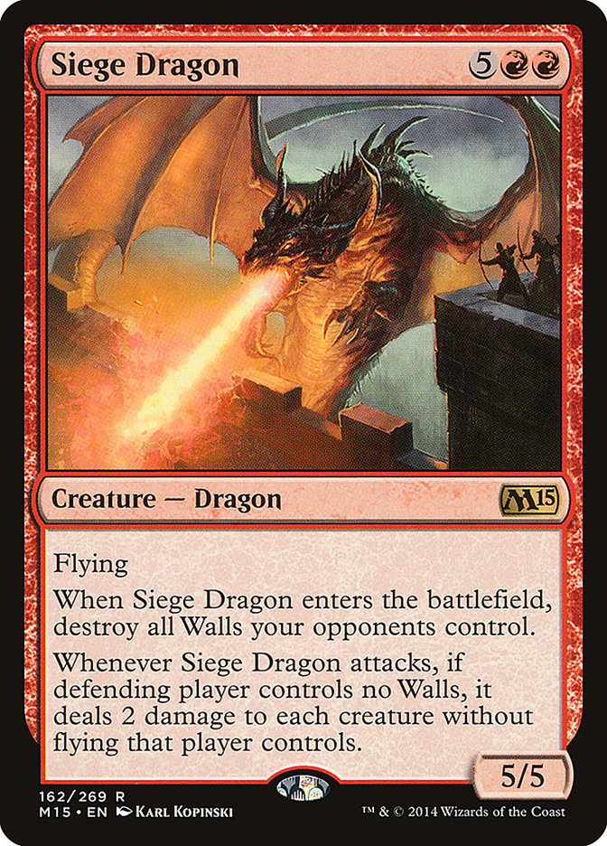 Siege Dragon [Magic 2015] | Exor Games Dartmouth