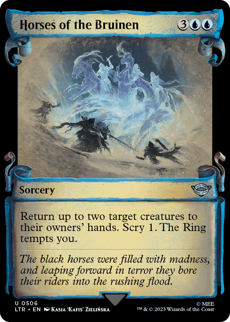 Horses of the Bruinen [The Lord of the Rings: Tales of Middle-Earth Showcase Scrolls] | Exor Games Dartmouth