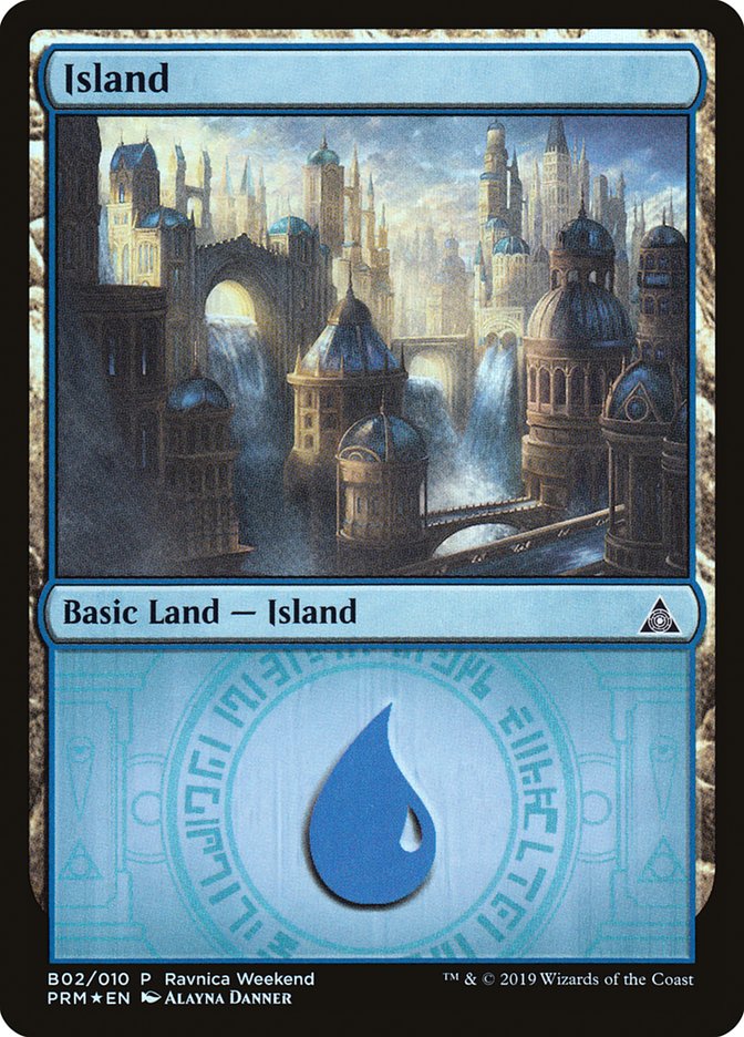 Island (B02) [Ravnica Allegiance Guild Kit] | Exor Games Dartmouth