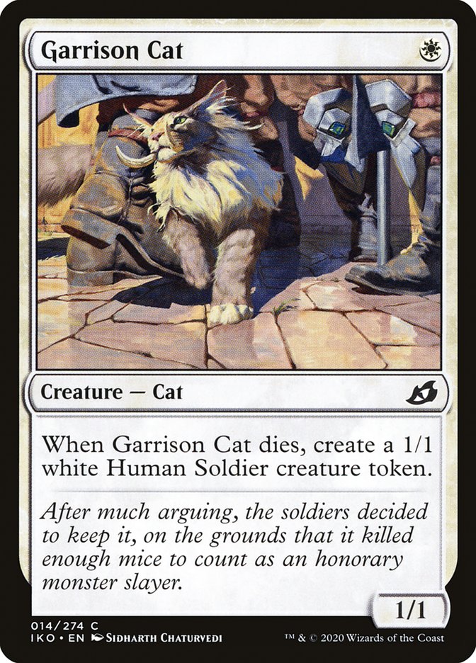 Garrison Cat [Ikoria: Lair of Behemoths] | Exor Games Dartmouth