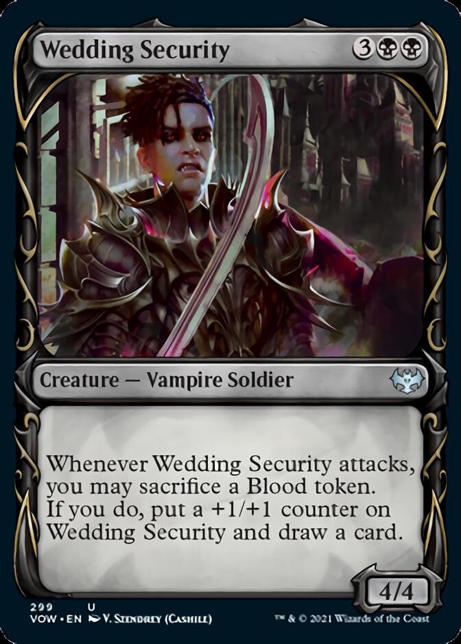 Wedding Security (Showcase Fang Frame) [Innistrad: Crimson Vow] | Exor Games Dartmouth