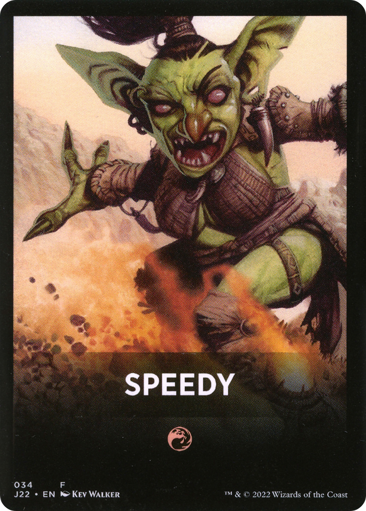Speedy Theme Card [Jumpstart 2022 Front Cards] | Exor Games Dartmouth