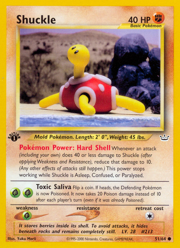 Shuckle (51/64) [Neo Revelation 1st Edition] | Exor Games Dartmouth