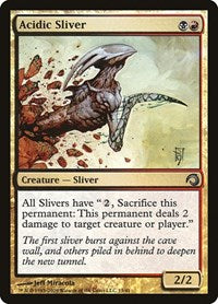 Acidic Sliver [Premium Deck Series: Slivers] | Exor Games Dartmouth