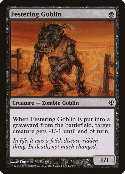 Festering Goblin [Archenemy] | Exor Games Dartmouth