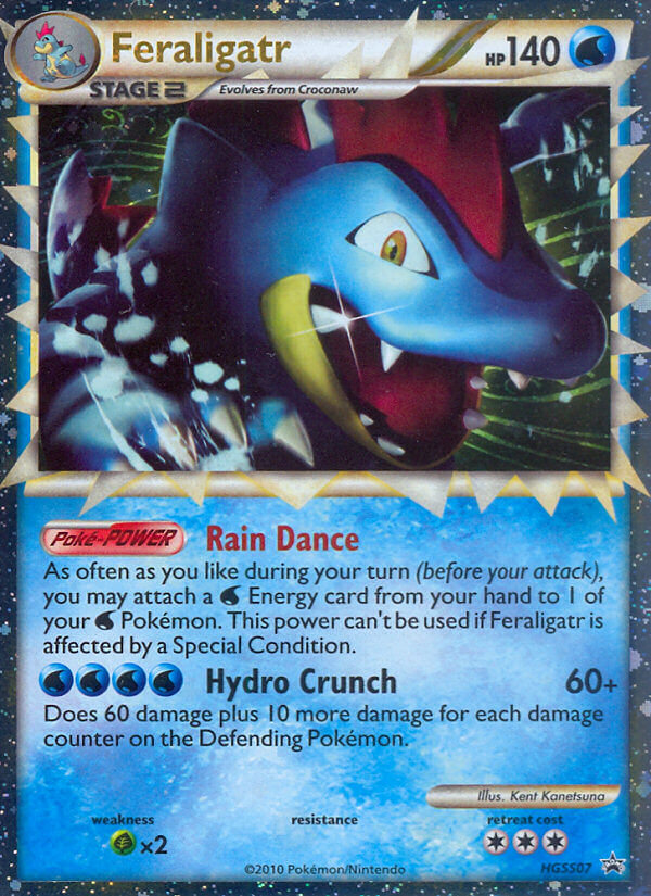 Feraligatr (HGSS07) [HeartGold & SoulSilver: Black Star Promos] | Exor Games Dartmouth