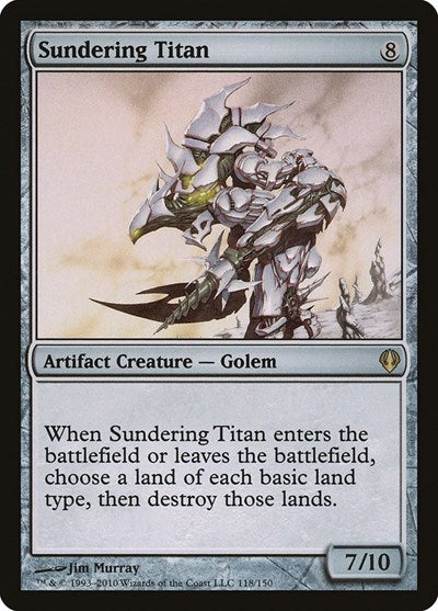 Sundering Titan [Archenemy] | Exor Games Dartmouth