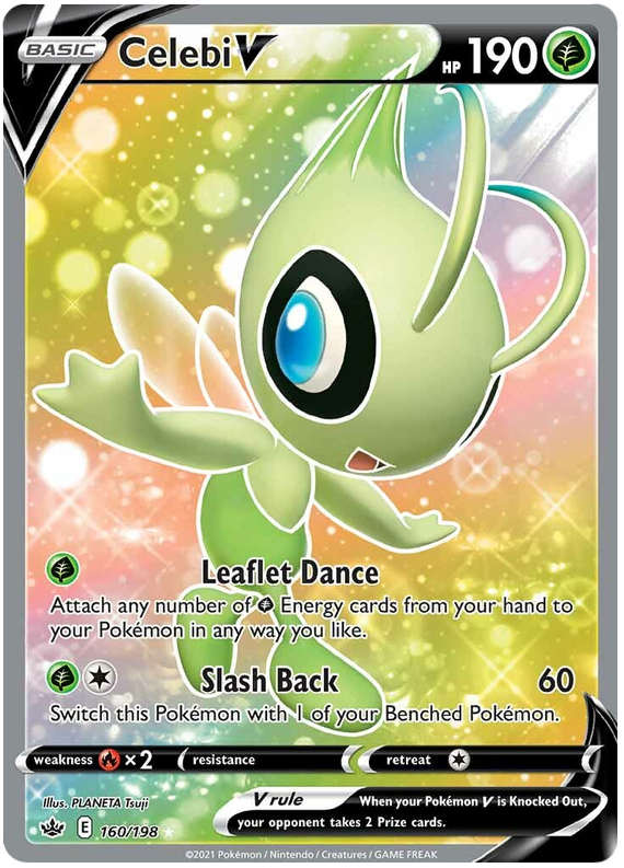 Celebi V (160/198) [Sword & Shield: Chilling Reign] | Exor Games Dartmouth