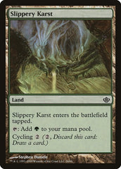 Slippery Karst [Duel Decks: Garruk vs. Liliana] | Exor Games Dartmouth