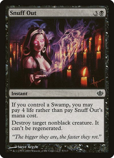 Snuff Out [Duel Decks: Garruk vs. Liliana] | Exor Games Dartmouth