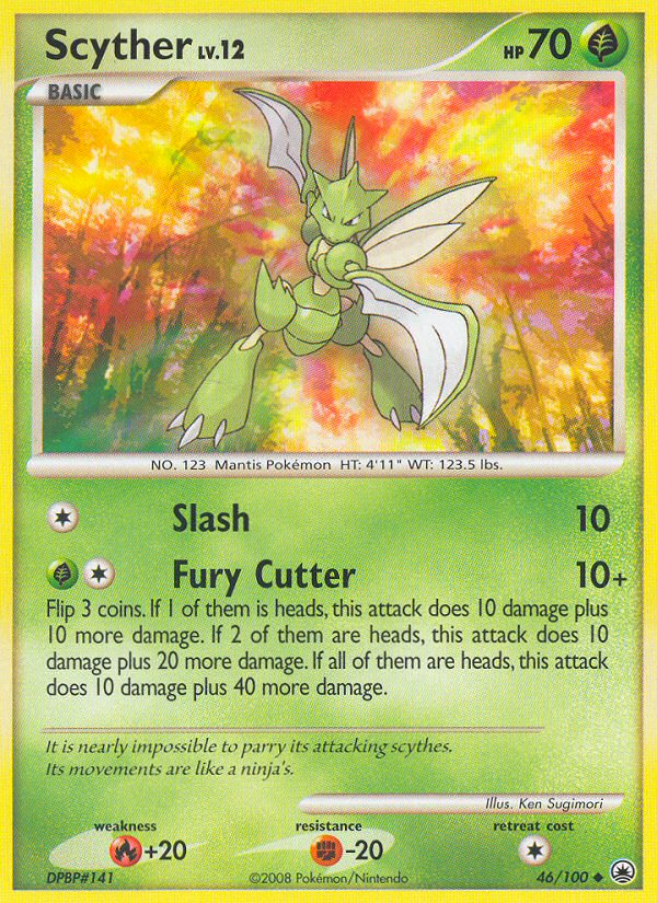 Scyther (46/100) [Diamond & Pearl: Majestic Dawn] | Exor Games Dartmouth