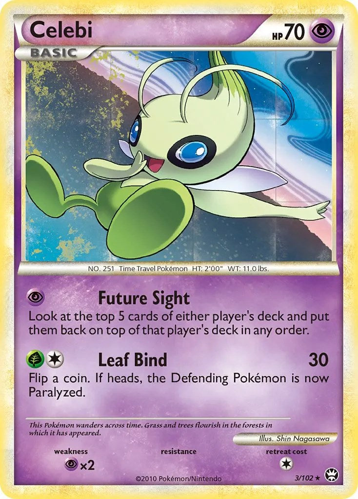 Celebi (3/102) (Movie Exclusive) [HeartGold & SoulSilver: Triumphant] | Exor Games Dartmouth