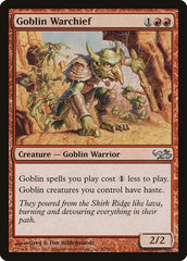 Goblin Warchief [Duel Decks: Elves vs. Goblins] | Exor Games Dartmouth