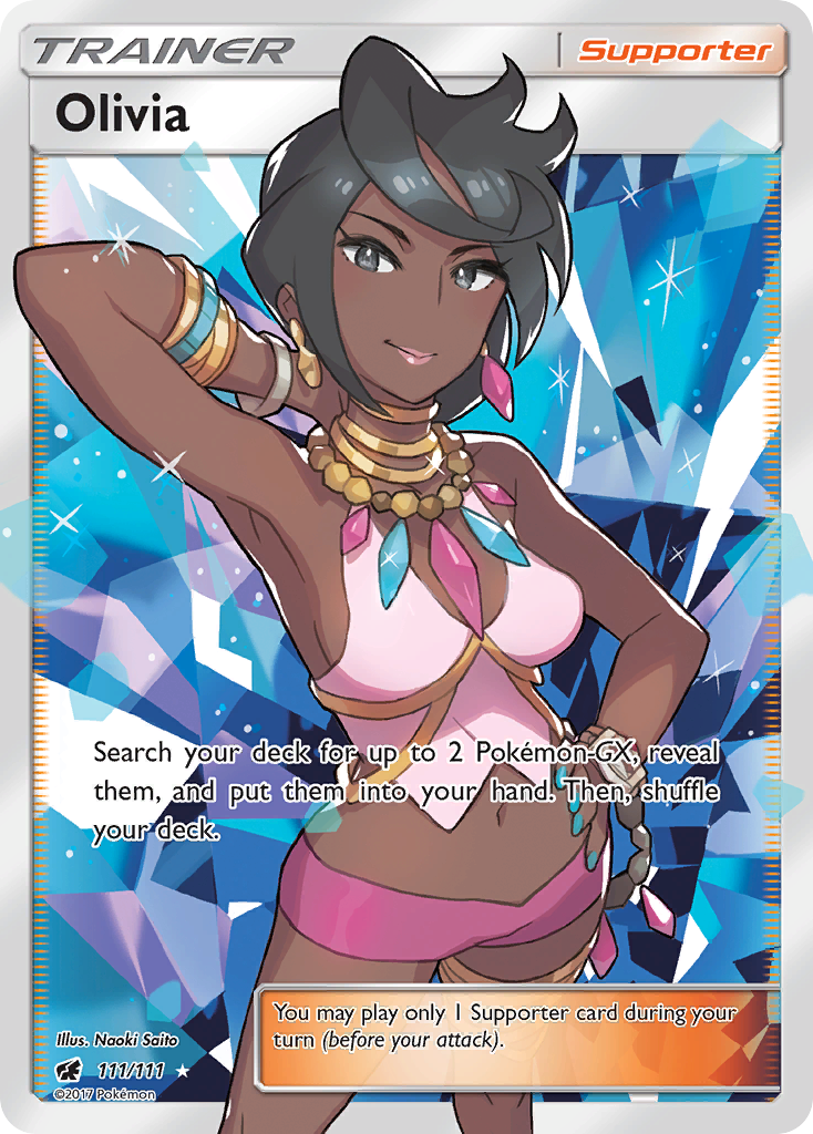 Olivia (111/111) [Sun & Moon: Crimson Invasion] | Exor Games Dartmouth
