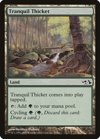Tranquil Thicket [Duel Decks: Elves vs. Goblins] | Exor Games Dartmouth