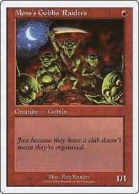 Mons's Goblin Raiders [Starter 2000] | Exor Games Dartmouth