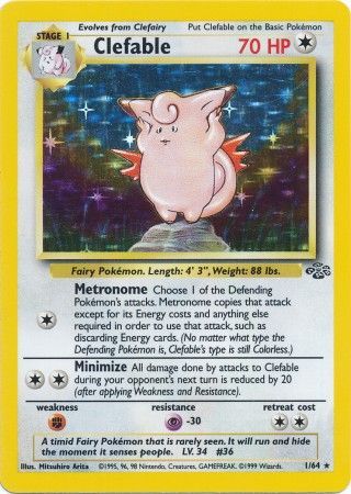 Clefable (1/64) [Jungle Unlimited] | Exor Games Dartmouth