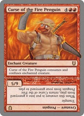 Curse of the Fire Penguin // Curse of the Fire Penguin Creature [Unhinged] | Exor Games Dartmouth