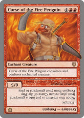 Curse of the Fire Penguin // Curse of the Fire Penguin Creature [Unhinged] | Exor Games Dartmouth
