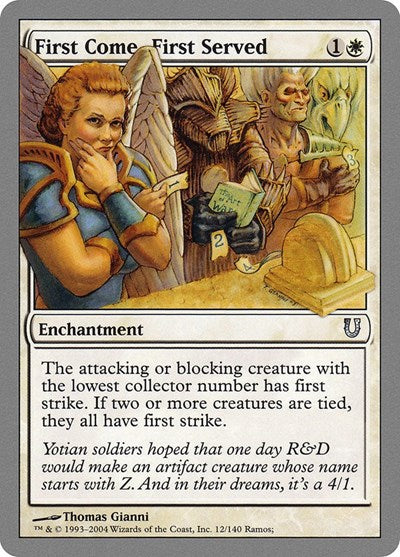 First Come, First Served [Unhinged] | Exor Games Dartmouth