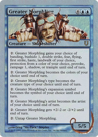 Greater Morphling [Unhinged] | Exor Games Dartmouth