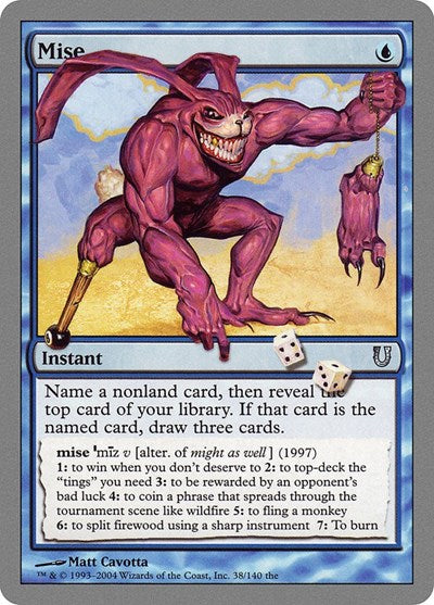 Mise [Unhinged] | Exor Games Dartmouth