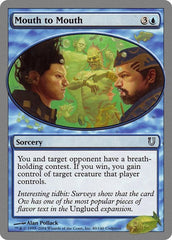 Mouth to Mouth [Unhinged] | Exor Games Dartmouth