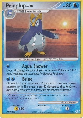 Prinplup (6/12) [Diamond & Pearl: Trainer Kit - Manaphy] | Exor Games Dartmouth