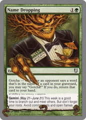 Name Dropping [Unhinged] | Exor Games Dartmouth