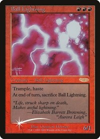 Ball Lightning [Judge Gift Cards 2001] | Exor Games Dartmouth